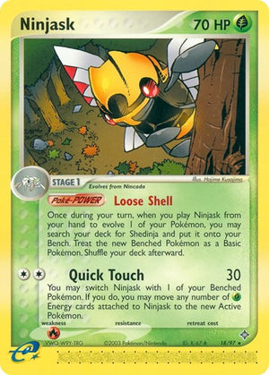 Pokemon TCG - EX Dragon - Ninjask - 18/97