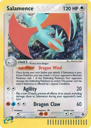 Pokemon TCG - EX Dragon - Salamence - 10/97 - Reverse Holofoil