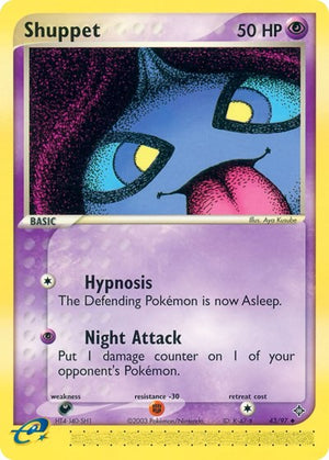Pokemon TCG - EX Dragon - Shuppet - 43/97