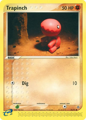 Pokemon TCG - EX Dragon - Trapinch - 78/97