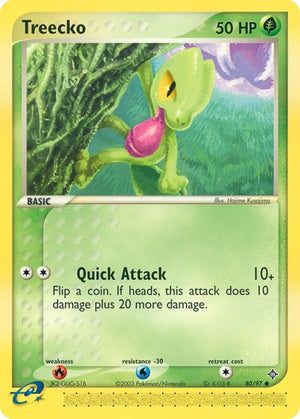 Pokemon TCG - EX Dragon - Treecko - 80/97