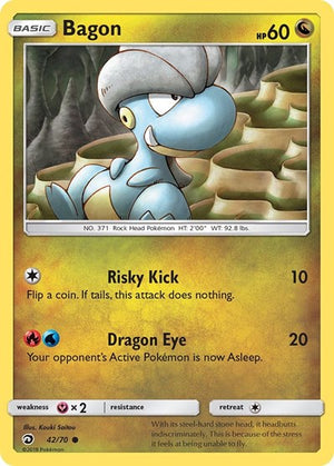 Pokemon TCG - Dragon Majesty - Bagon - 42/70
