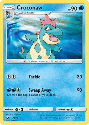 Pokemon TCG - Dragon Majesty - Croconaw - 23/70