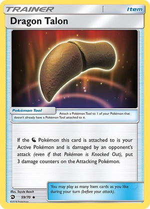 Pokemon TCG - Dragon Majesty - Dragon Talon - 59/70 - Reverse Holofoil
