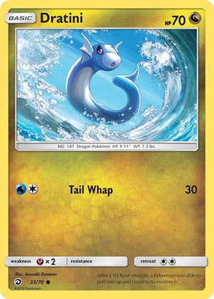 Pokemon TCG - Dragon Majesty - Dratini - 35/70