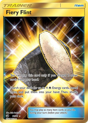 Pokemon TCG - Dragon Majesty - Fiery Flint - 76/70 - Holofoil