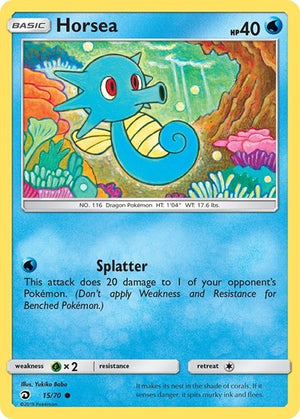 Pokemon TCG - Dragon Majesty - Horsea - 15/70