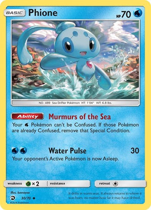 Pokemon TCG - Dragon Majesty - Phione - 30/70