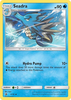 Pokemon TCG - Dragon Majesty - Seadra - 17/70
