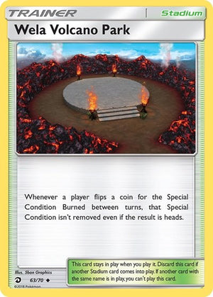 Pokemon TCG - Dragon Majesty - Wela Volcano Park - 63/70