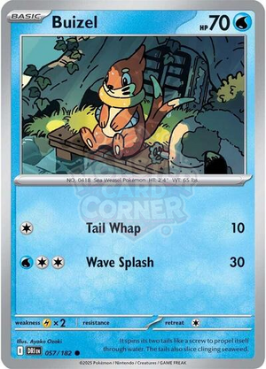 Pokemon TCG - SV10: Destined Rivals - Buizel - 057/182