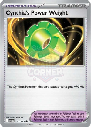 Pokemon TCG - SV10: Destined Rivals - Cynthia's Power Weight - 162/182