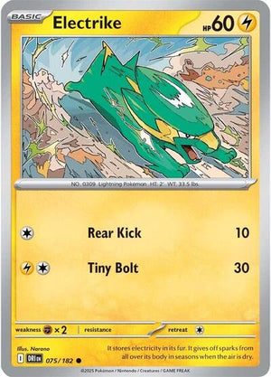 Pokemon TCG - SV10: Destined Rivals - Electrike - 075/182
