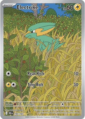 Pokemon TCG - SV10: Destined Rivals - Electrike - 196/182 - Holofoil