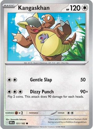 Pokemon TCG - SV10: Destined Rivals - Kangaskhan - 151/182