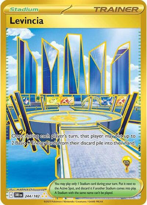 Pokemon TCG - SV10: Destined Rivals - Levincia - 244/182 - Holofoil