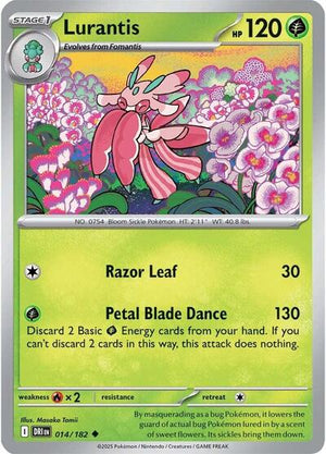 Pokemon TCG - SV10: Destined Rivals - Lurantis - 014/182