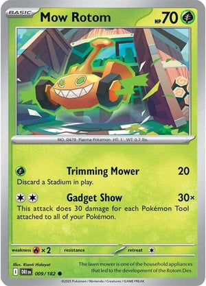 Pokemon TCG - SV10: Destined Rivals - Mow Rotom - 009/182