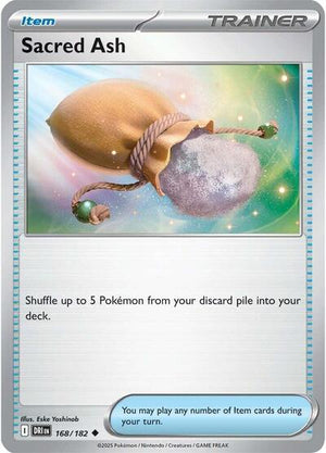 Pokemon TCG - SV10: Destined Rivals - Sacred Ash - 168/182 - Reverse Holofoil