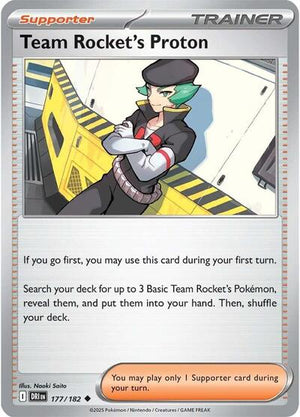 Pokemon TCG - SV10: Destined Rivals - Team Rocket's Proton - 177/182
