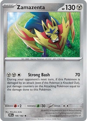 Pokemon TCG - SV10: Destined Rivals - Zamazenta - 146/182 - Holofoil