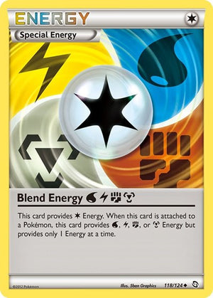 Pokemon TCG - Dragons Exalted - Blend Energy WLFM - 118/124 - Reverse Holofoil