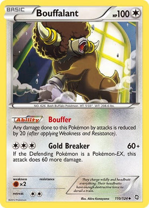 Pokemon TCG - Dragons Exalted - Bouffalant - 110/124
