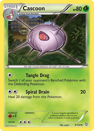 Pokemon TCG - Dragons Exalted - Cascoon - 9/124