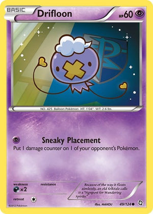Pokemon TCG - Dragons Exalted - Drifloon - 49/124