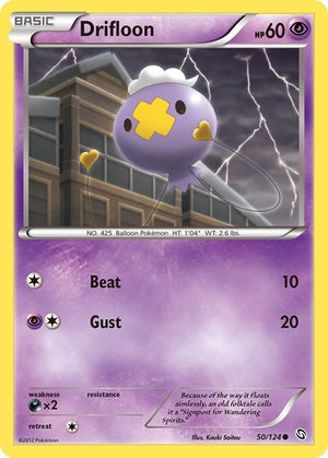 Pokemon TCG - Dragons Exalted - Drifloon - 50/124