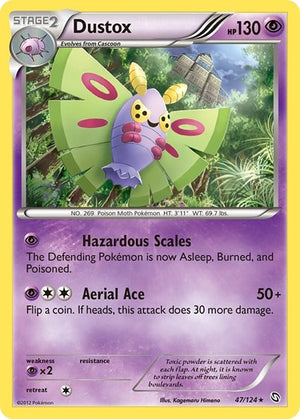 Pokemon TCG - Dragons Exalted - Dustox - 47/124