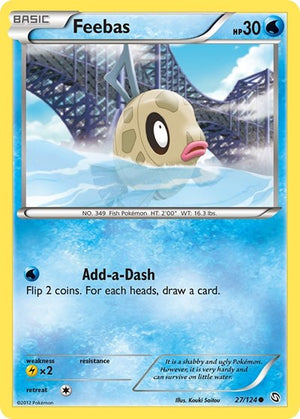 Pokemon TCG - Dragons Exalted - Feebas - 27/124