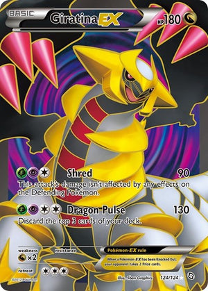 Pokemon TCG - Dragons Exalted - Giratina EX - 124/124 - Holofoil