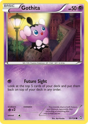 Pokemon TCG - Dragons Exalted - Gothita - 55/124 - Reverse Holofoil
