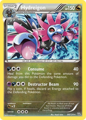 Pokemon TCG - Dragons Exalted - Hydreigon - 98/124