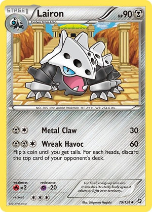 Pokemon TCG - Dragons Exalted - Lairon - 79/124