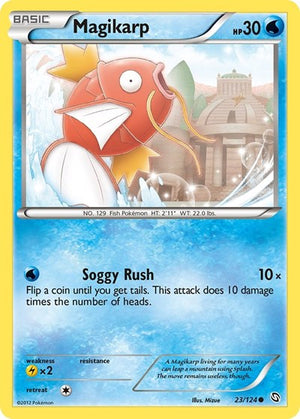 Pokemon TCG - Dragons Exalted - Magikarp - 23/124 - Reverse Holofoil