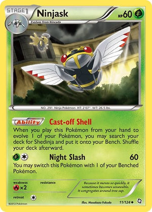 Pokemon TCG - Dragons Exalted - Ninjask - 11/124