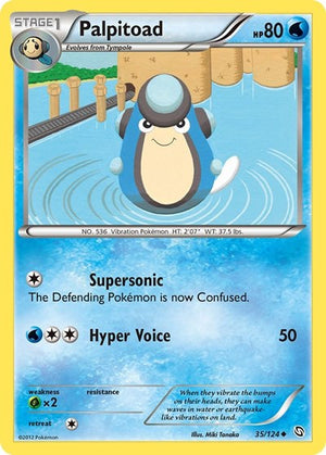 Pokemon TCG - Dragons Exalted - Palpitoad - 35/124