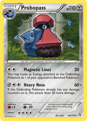 Pokemon TCG - Dragons Exalted - Probopass - 82/124 - Reverse Holofoil