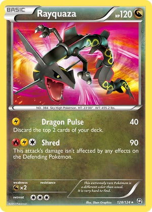 Pokemon TCG - Dragons Exalted - Rayquaza - 128/124