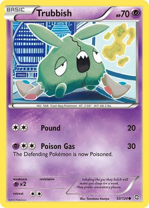 Pokemon TCG - Dragons Exalted - Trubbish - 53/124