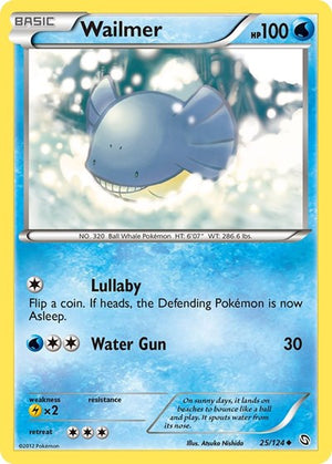 Pokemon TCG - Dragons Exalted - Wailmer - 25/124