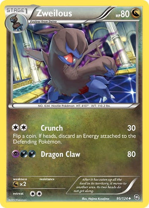 Pokemon TCG - Dragons Exalted - Zweilous - 95/124