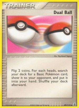 Pokemon TCG - EX Delta Species - Dual Ball - 89/113