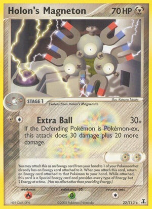 Pokemon TCG - EX Delta Species - Holon's Magneton - 22/113