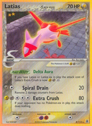 Pokemon TCG - EX Delta Species - Latias - 8/113 - Holofoil