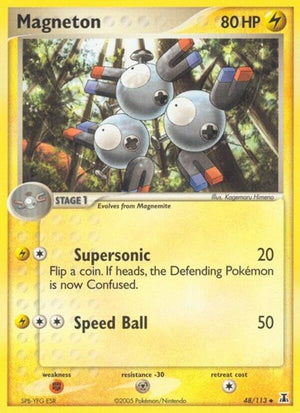 Pokemon TCG - EX Delta Species - Magneton - 48/113