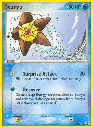 Pokemon TCG - EX Delta Species - Staryu - 85/113