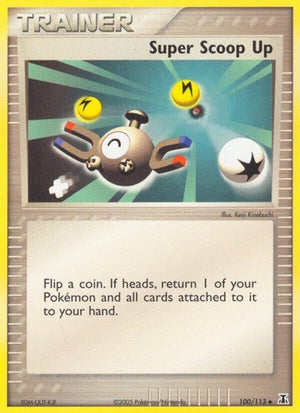 Pokemon TCG - EX Delta Species - Super Scoop Up - 100/113